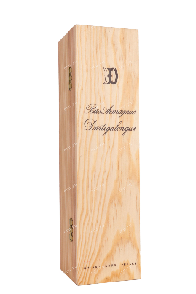 Подарочная коробка Vintage Bas Armagnac Dartigalongue wooden box 1960 0.5 л