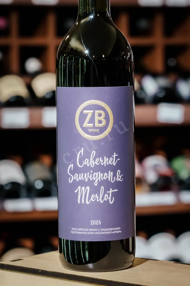 В магазине Крю Профи ZB Wine Cabernet Sauvignon & Merlot 2022 0.75 л