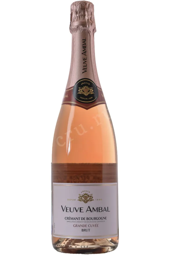 Игристое вино Veuve Ambal Grande Cuvee Rose Brut Cremant de Bourgogne 2023 0.75 л