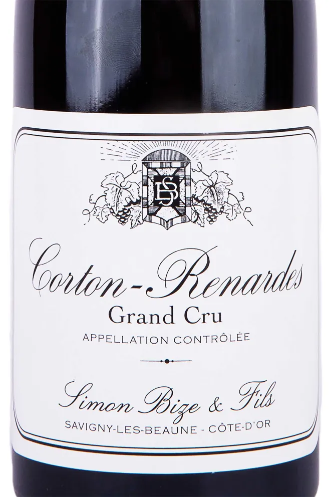 Этикетка Simon Bize & Fils Corton-Renardes Grand Cru 2016 0.75 л