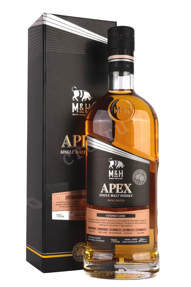Виски M&H Apex Cask gift box  0.7 л