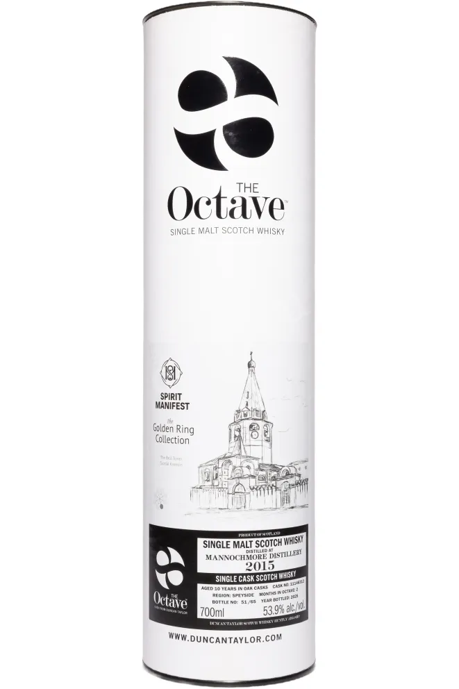Туба Duncan Taylor Spirit Manifest Mannochmore Octave Golden Ring Collection 10 Years Old in tube 2015 0.7 л
