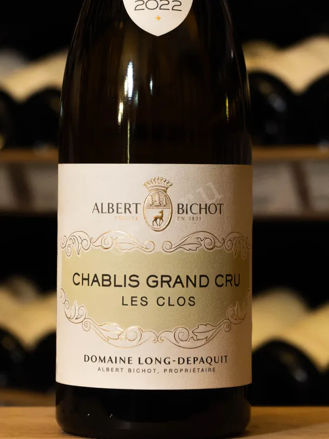 В магазине Крю Профи Albert Bichot Chablis Grand Cru Domain Long Depaquit Les Clos 2022 0.75 л
