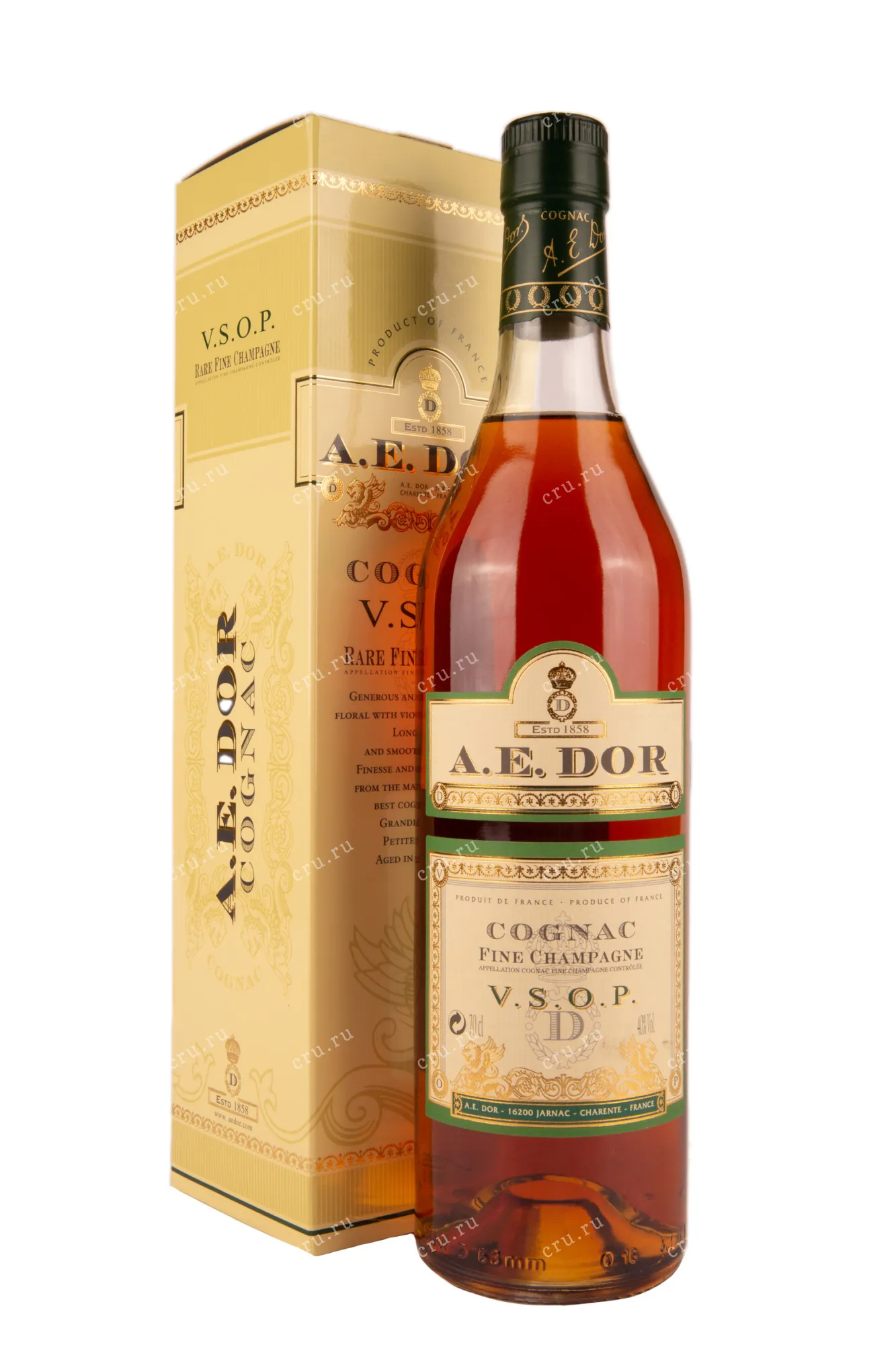 Фото — Коньяк A.E. Dor VSOP  0.7 л