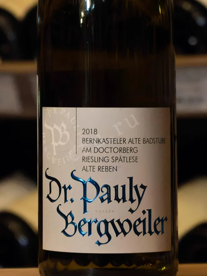 В магазине Крю Профи Dr. Pauly Bergweiler Bernkasteler Alte Badstube am Doctorberd 2018 0.75 л