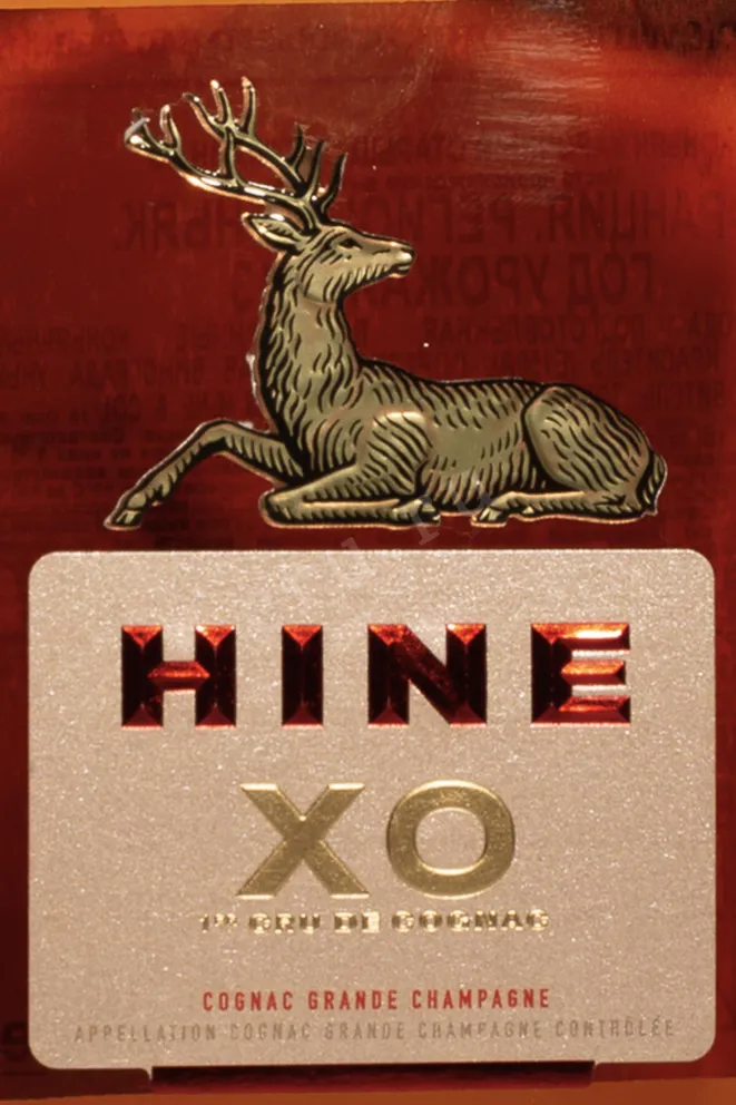 Этикетка Hine XO Premier Cru De Cognag in gift box 2013 0.7 л