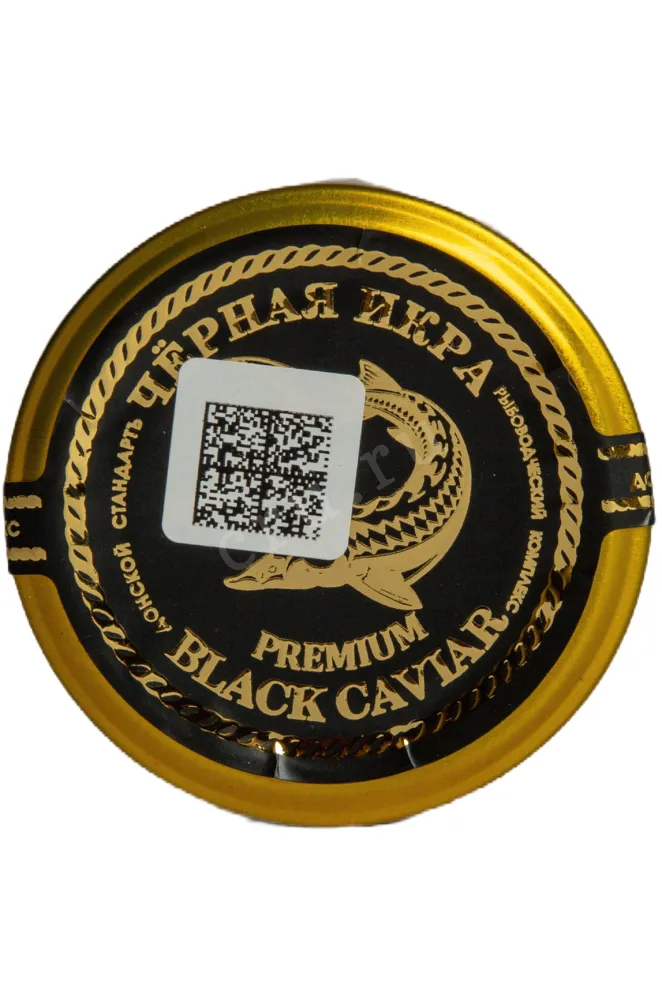Этикетка Black Caviar Premium 0 л