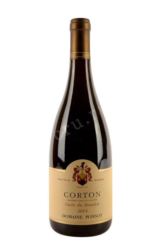 Вино Domaine Ponsot Cuvee du Bourdon Corton Grand Cru AOC 2014 0.75 л