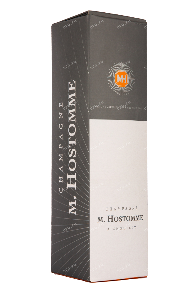 Подарочная коробка игристого вина M. Hostomme Cuvee Tradition 0.75 л