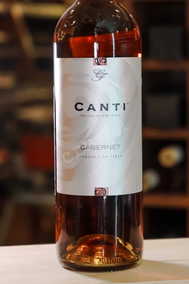 В магазине Крю Профи Canti Cabernet Rosato 2020 0.75 л