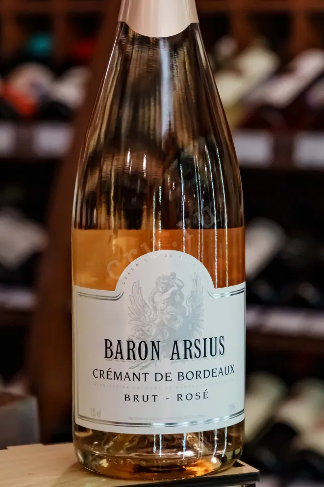 В магазине Крю Профи Baron Arsius Cremant de Bordeaux Rose 2021 0.75 л