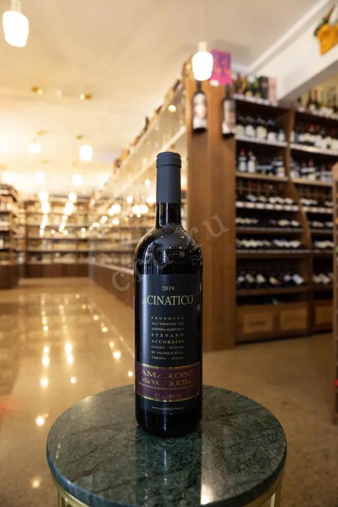 В магазине Крю Профи Acinatico Amarone della Valpolicella Classico 2019 0.75 л