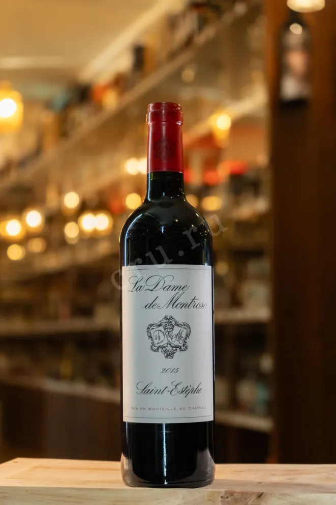В магазине Крю Профи Chateau Montrose La Dame De Montrose Saint-Estephe AOC 2015 0.75 л