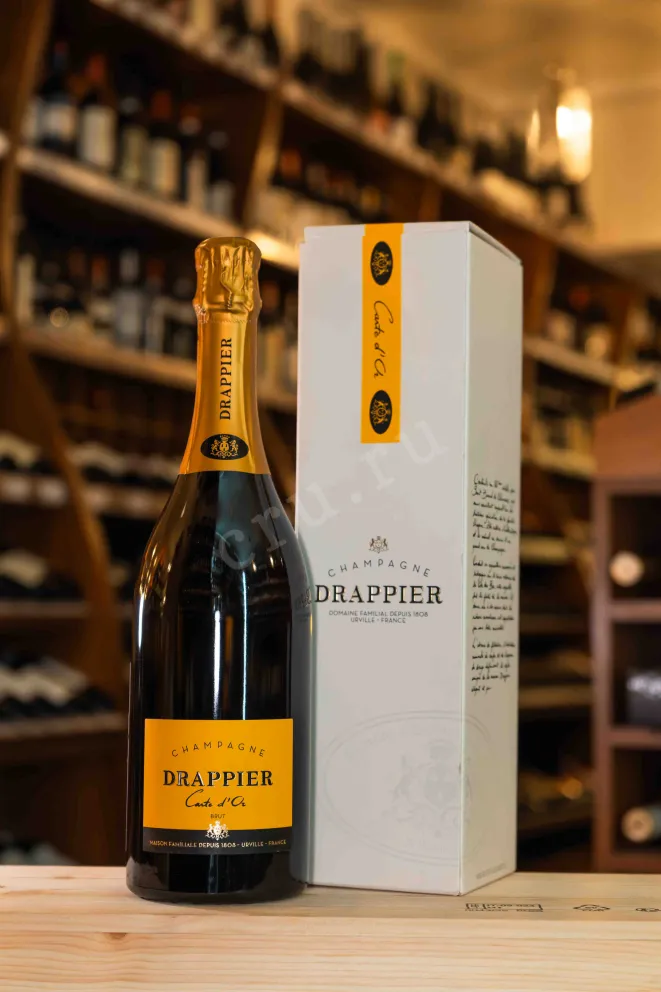 В магазине Крю Профи Carte d'Or Drappier gift box 2016 0.75 л