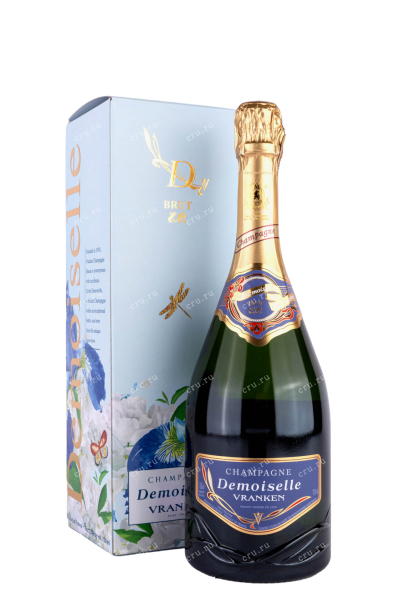 Шампанское Vranken Demoiselle Brut with gift box  0.75 л