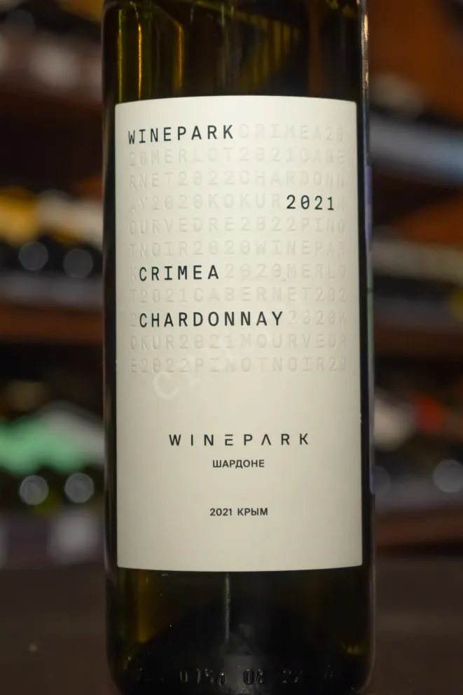В магазине Крю Профи Winepark Chardonnay 2021 0.75 л