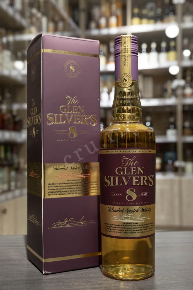 В магазине Крю Профи Glen Silver's 8 years gift box 0.7 л