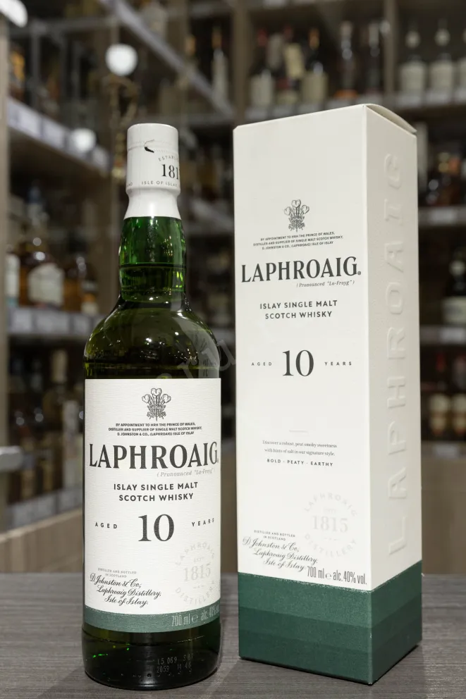 В магазине Крю Профи Laphroaig 10 years old in gift box 0.7 л