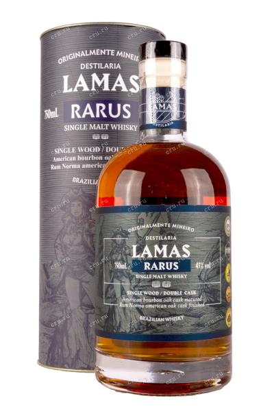 Виски Lamas Rarus Double Cask in tube  0.75 л