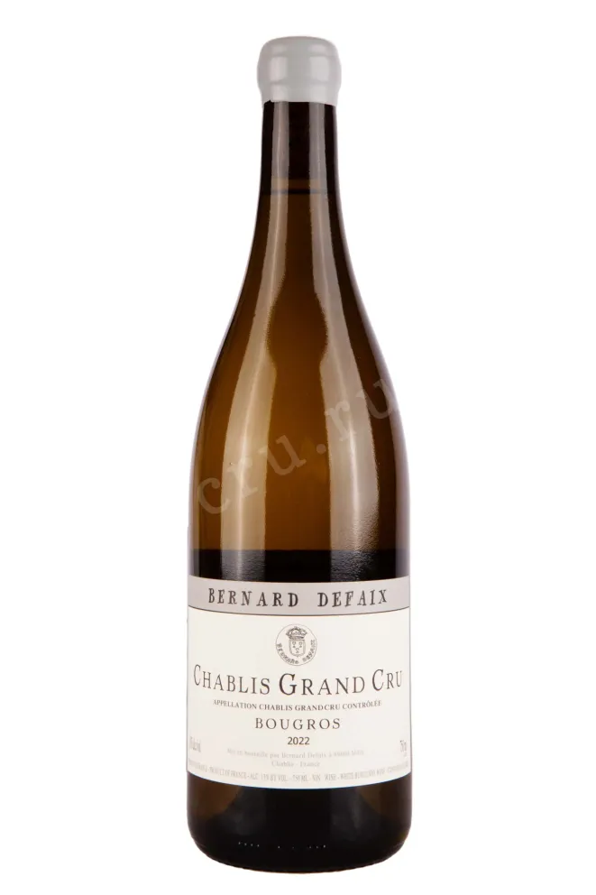 Вино Bernard Defaix Chablis Grand Cru Bougros 2022 0.75 л