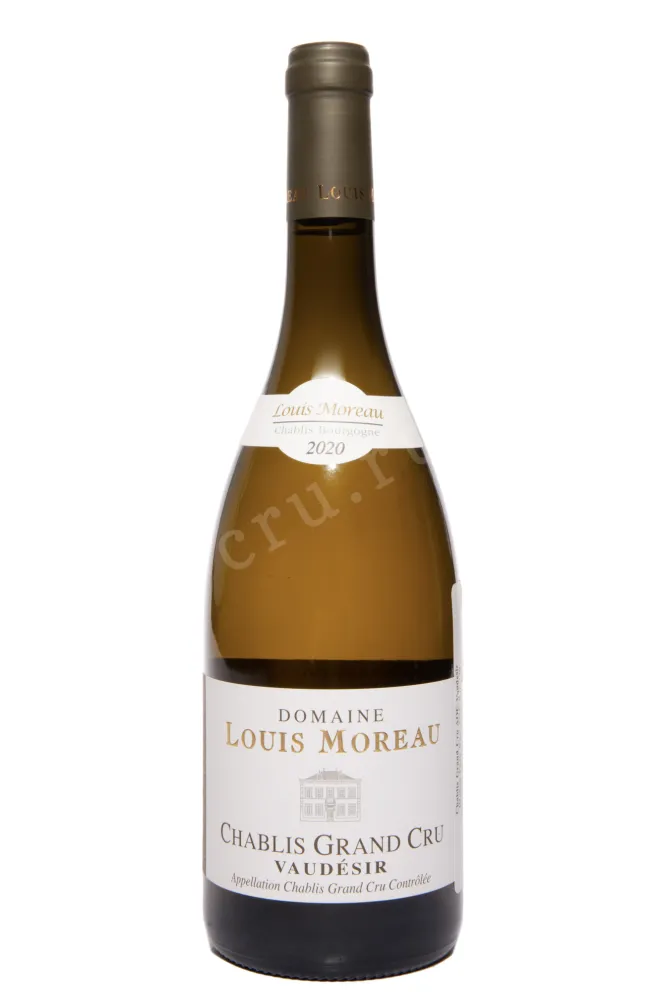 Вино Domaine Louis Moreau Chablis Grand Cru Vaudesir AOC 2020 0.75 л