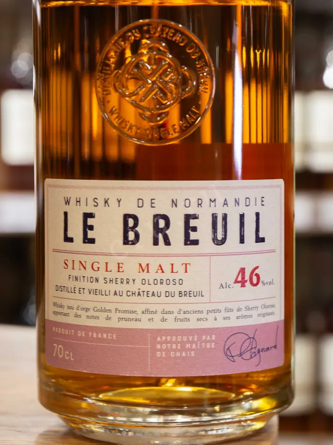 В магазине Крю Профи Le Breuil Single Malt Finition Sherry Oloroso gift box 0.7 л