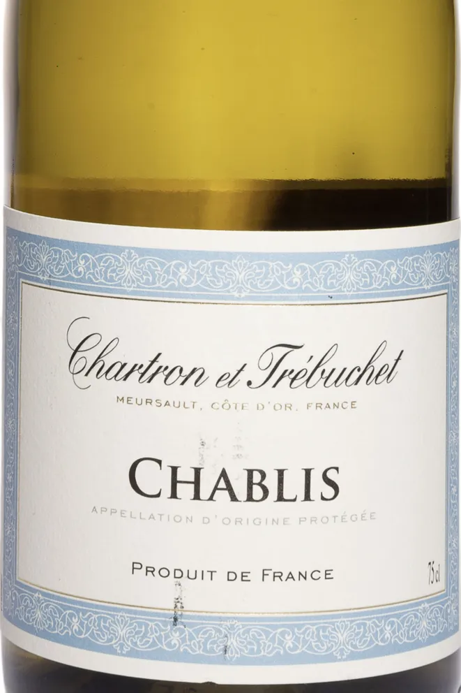 Этикетка Chartron et Trebuchet Chablis AOC 2023 0.75 л
