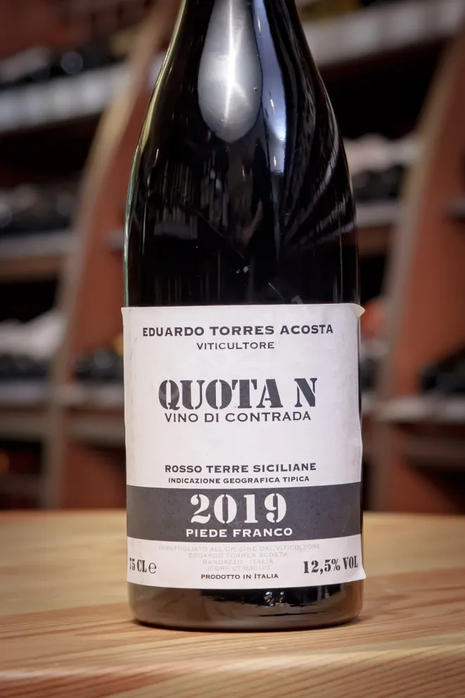 В магазине Крю Профи Eduardo Torres Acosta Quota N Piede Franco Terre Siciliane IGT 2019 0.75 л