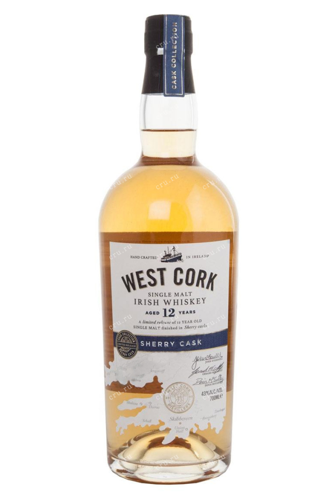 Виски West Cork 12 years Sherry Cask  0.7 л