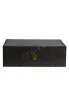 Gift Black Wooden Box For Three Bordeaux Bottles