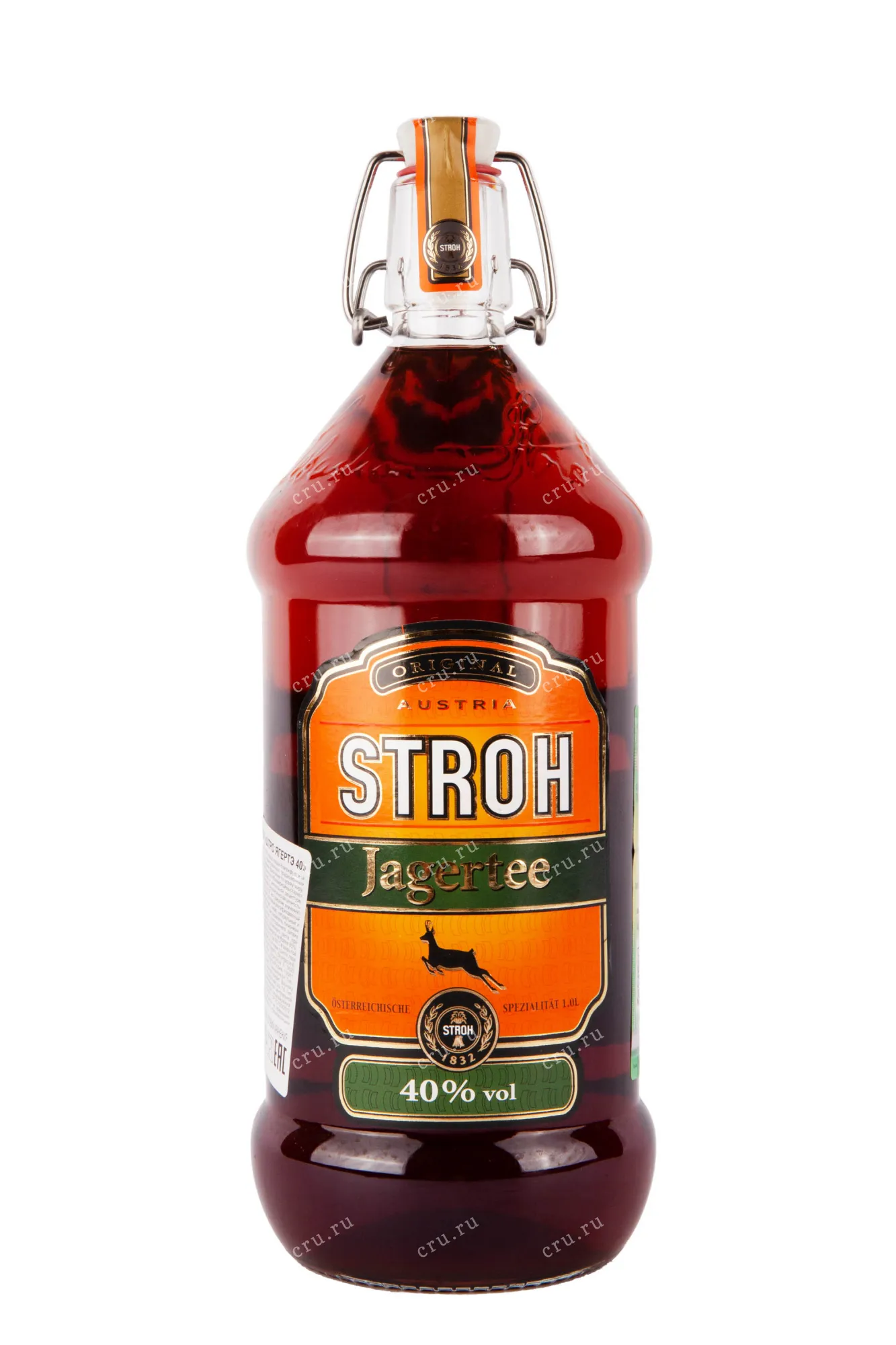 Фото — Ром Stroh Jagertee 40  1 л
