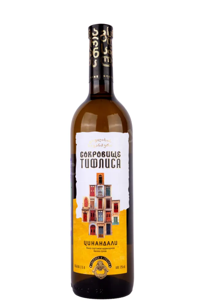 Вино Treasure Tiflis Tsinandali 2022 0.75 л