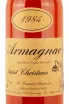 Этикетка Saint-Christeau 1984 0.7 л