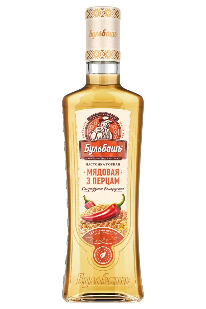 Настойка Бульбашъ Горькая Медовая с Перцем  0.5 л