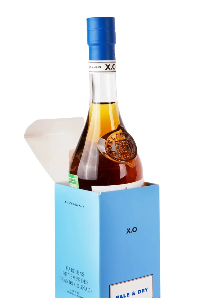 Коньяк Деламен Гран Шампань Пейл энд Драй ХО 2011 0.2 в подарочной коробке 