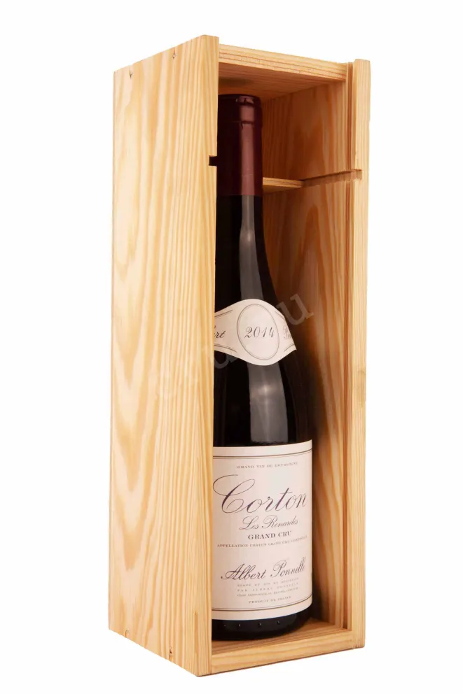 В деревянной коробке Albert Ponnelle Corton Grand Cru Les Renardes in gift box 2014 0.75 л