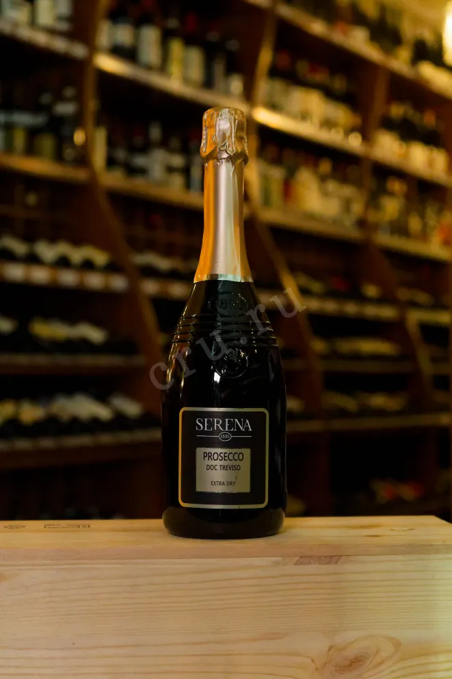 В магазине Крю Профи Serena 1881 Prosecco Extra Dry Treviso DOC 2023 0.75 л