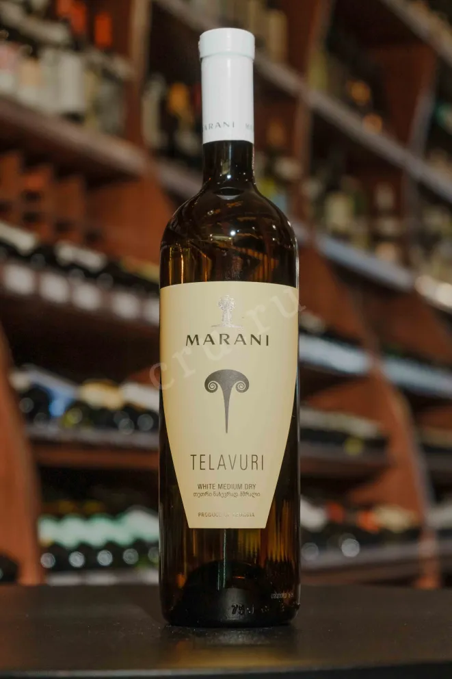 Вино Marani Telavuri White Medium Dry 2022 0.75 л