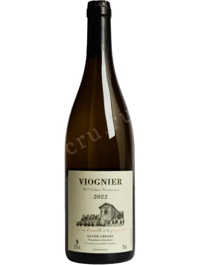 Вино Xavier Gerard Viognier Collines Rhodaniennes IGP 2022 0.75 л