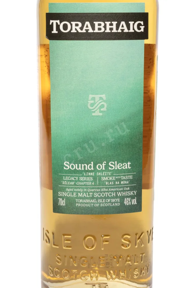 Этикетка Torabhaig Sound Of Sleat in gift box 0.7 л