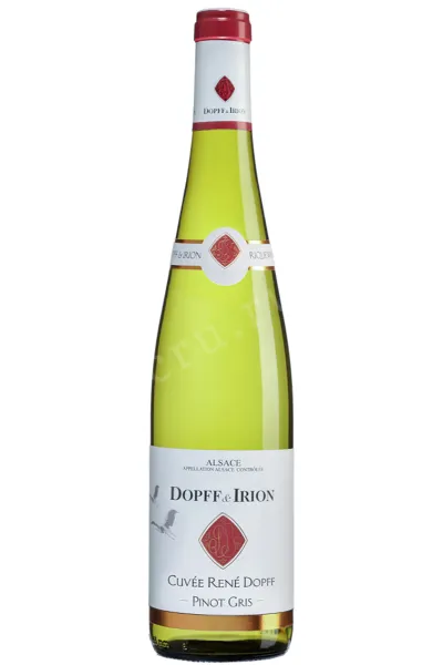 Вино Cuvee Rene Dopff Pinot Gris 2023 0.75 л