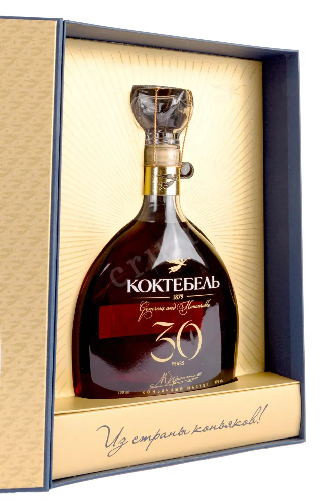 В подарочной коробке Koktebel 30 years old with gift box 0.7 л