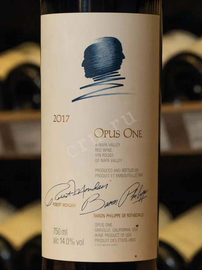 В магазине Крю Профи Opus One Napa Valley 2017 0.75 л