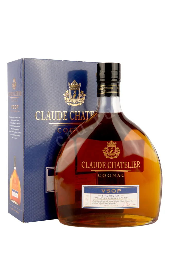 Коньяк Claude Chatelier VSOP in gift box  0.7 л