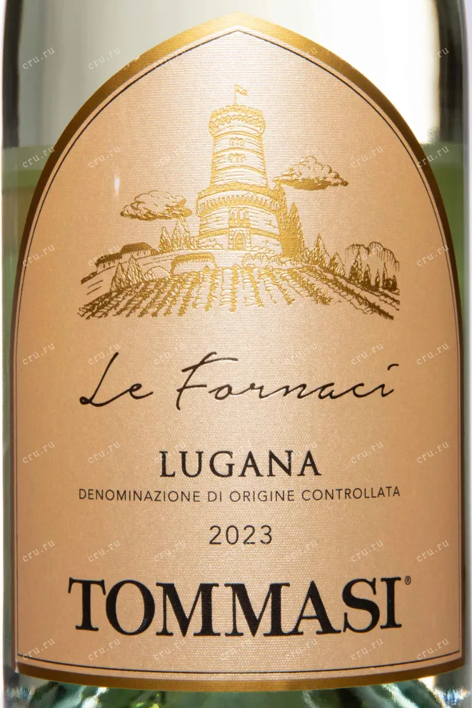 Этикетка Tommasi Le Fornaci  Lugana 2023 0.75 л