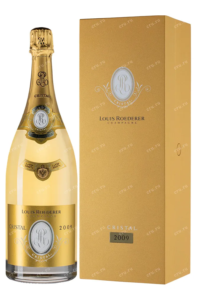 Фото — Шампанское Louis Roederer Cristal 2009 1.5 л