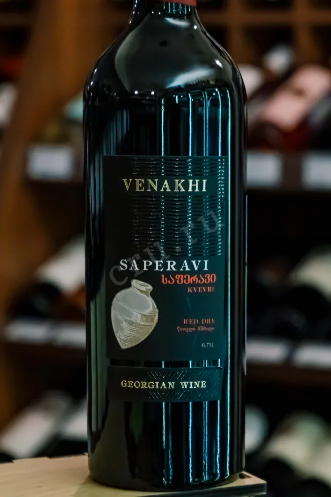 В магазине Крю Профи Venakhi Saperavi Kvevri 2021 0.75 л