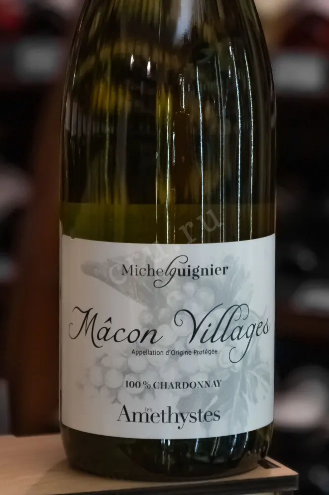 В магазине Крю Профи Michel Guignier Chardonnay Macon Villages AOC 2022 0.75 л
