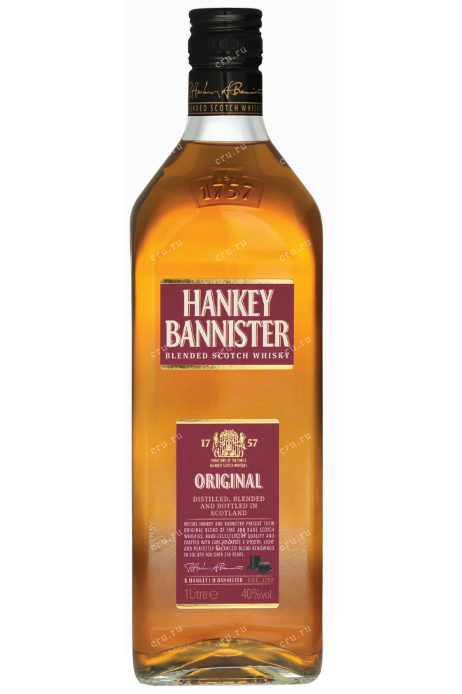 Виски Hankey Bannister 3 years old  1 л