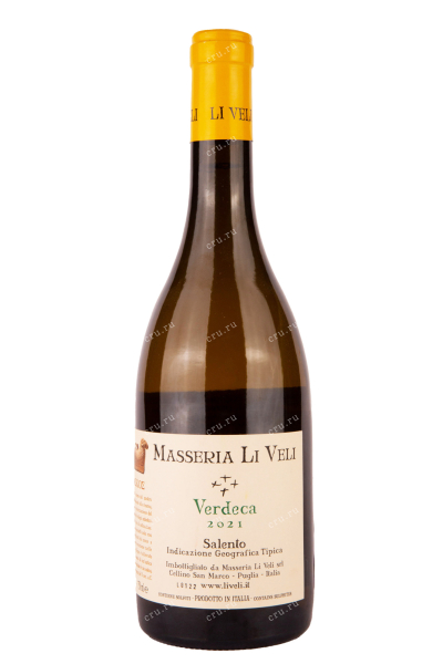 Вино Li Veli Askos Verdeca Salento IGT 2021 0.75 л
